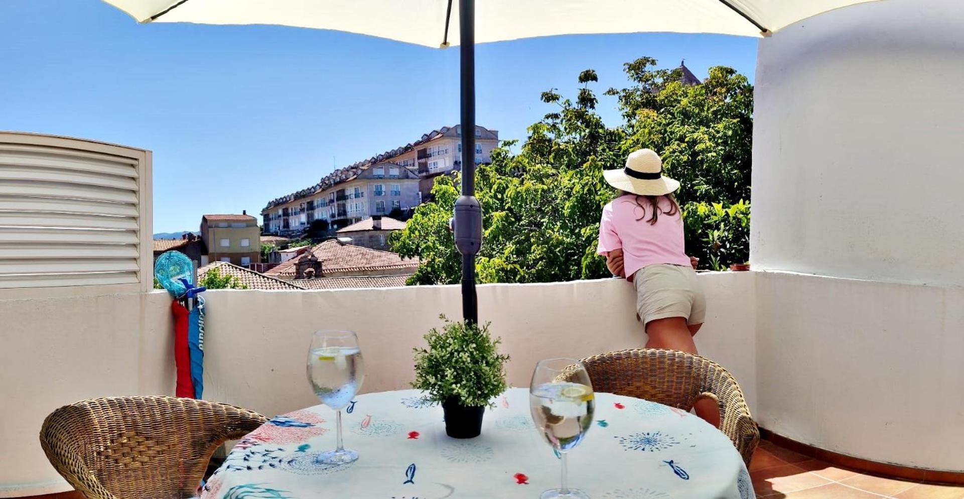 Holibai, Curuxa, Tranquilidad En El Casco Historico De Baiona Appartement Buitenkant foto